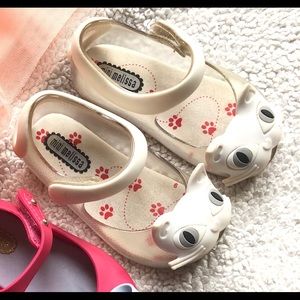 Mini Melissa 🐱 Kitty Maryjane Clear Sandals Size 6